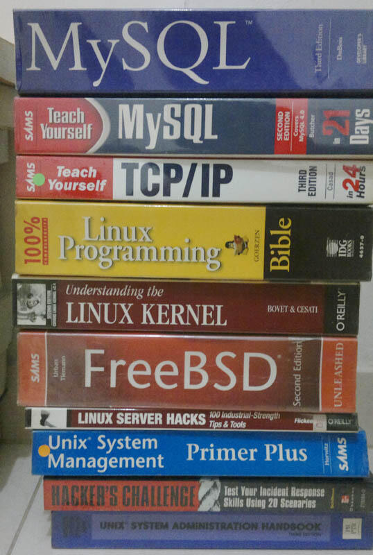 === JUAL BANYAK BUKU BEKAS IT (LINUX, PROGRAMMING, DLL) ASLI (ENGLISH)