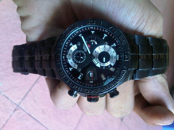 jual jam tangan swiss army water resistent original
