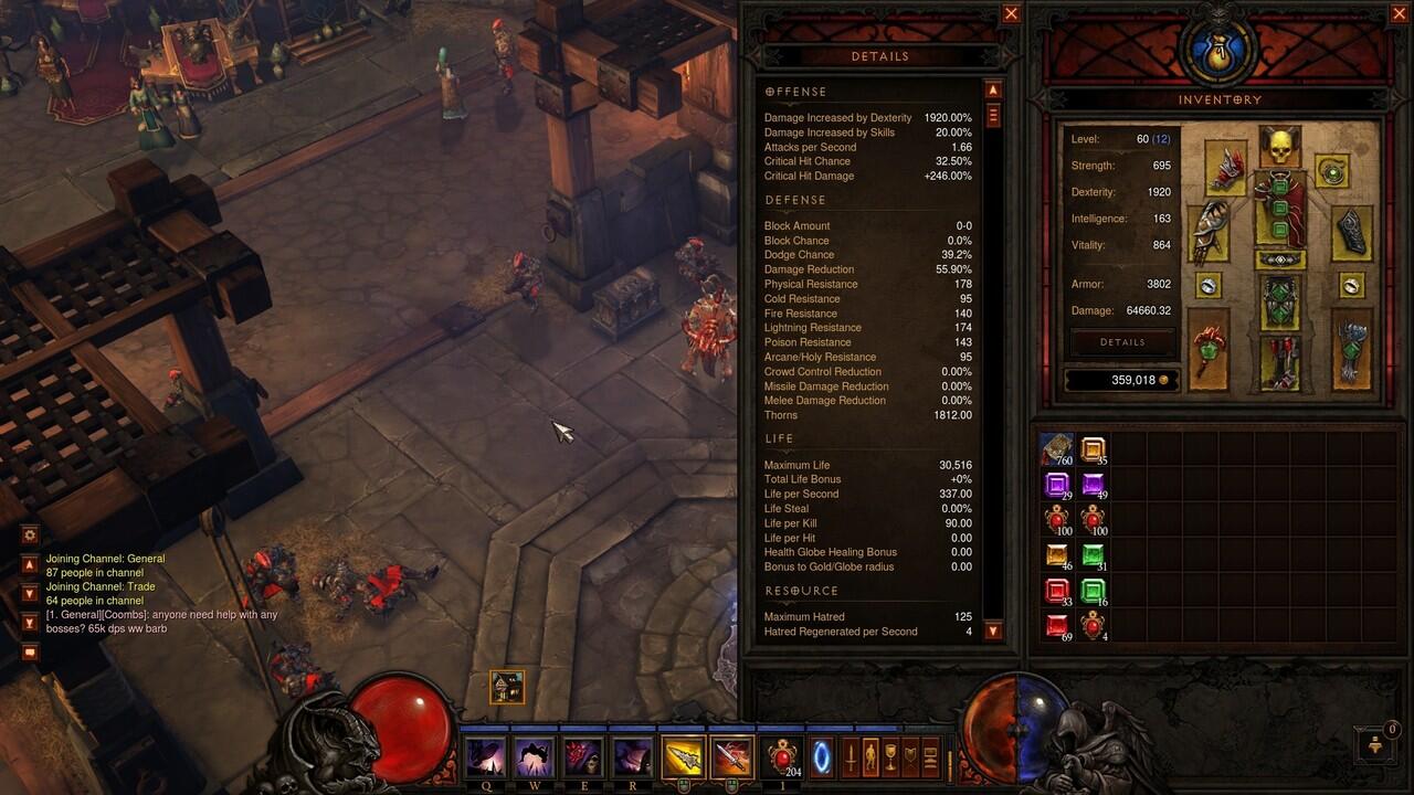 WTS Demon Hunter Level 60 Region USA