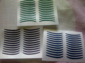 STIKER / ISOLASI EYELINER READY, MURAH! SURABAYA