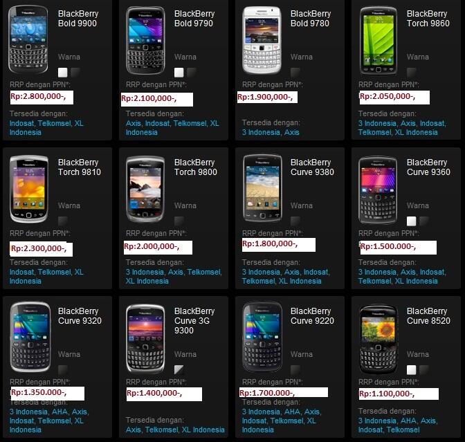 BLACBERRY GEMINI 3G KEPLER 9300 HARGA Rp 1.600,000-,