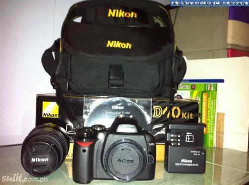 Nikon D40 Kit HRG/IDR Rp.4.200.000,JT- CALL/SMS:0823-2427-9978