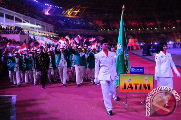 Kemeriahan Opening Ceremony PON XVIII Riau 2012 yang terekam kamera