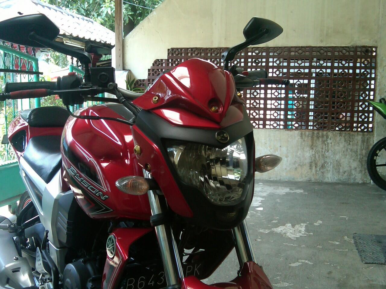 Dijual Cepat Yamaha Byson 2010 Merah Marun Jakarta Pusat