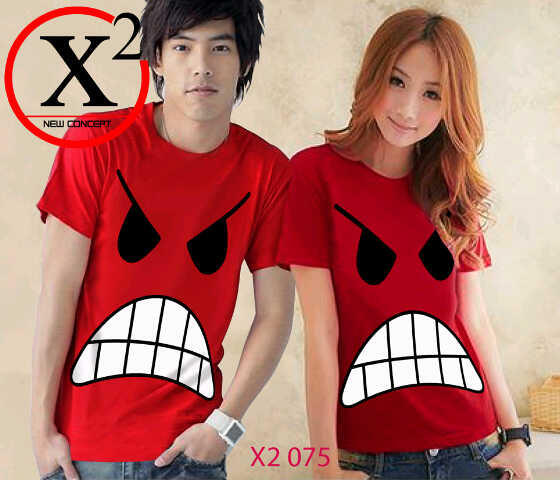 20 Ide Desain  Kaos Couple  Lucu Ide Baju  Couple 