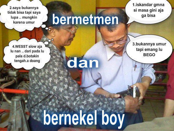 bermetmen n bernekel boy (versi guru ane)
