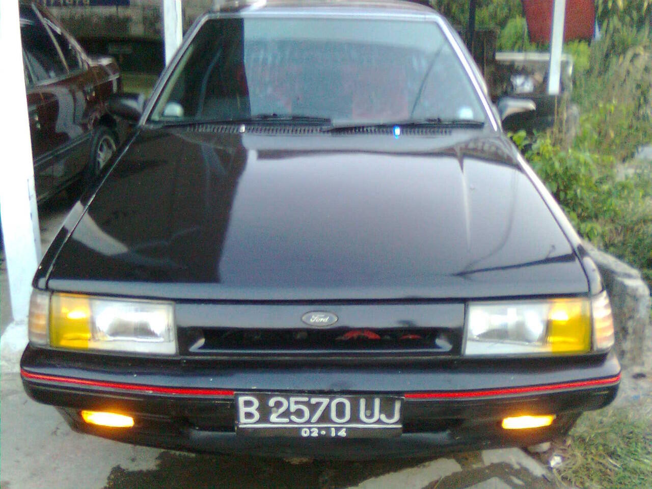 Terjual FORD LASER GL 13 EX TAXI 1995 HITAM MTLKSIAP PAKAI