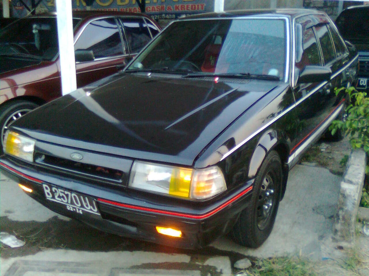 Terjual FORD LASER GL 13 EX TAXI 1995 HITAM MTLKSIAP PAKAI