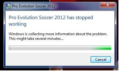 &#91;ask&#93; di buat maen PES 2012 selalu error