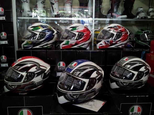 Helm AGV K3 V.Rossi (New Design il Laureato, Donkey, Valencia, Mugello Hands)TERMURAH
