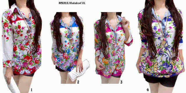 Baju Kemeja Cewe