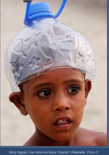 FOTO KECIL OBAMA DI INDONESIA YANG TIDAK PERNAH DI KETAHUI