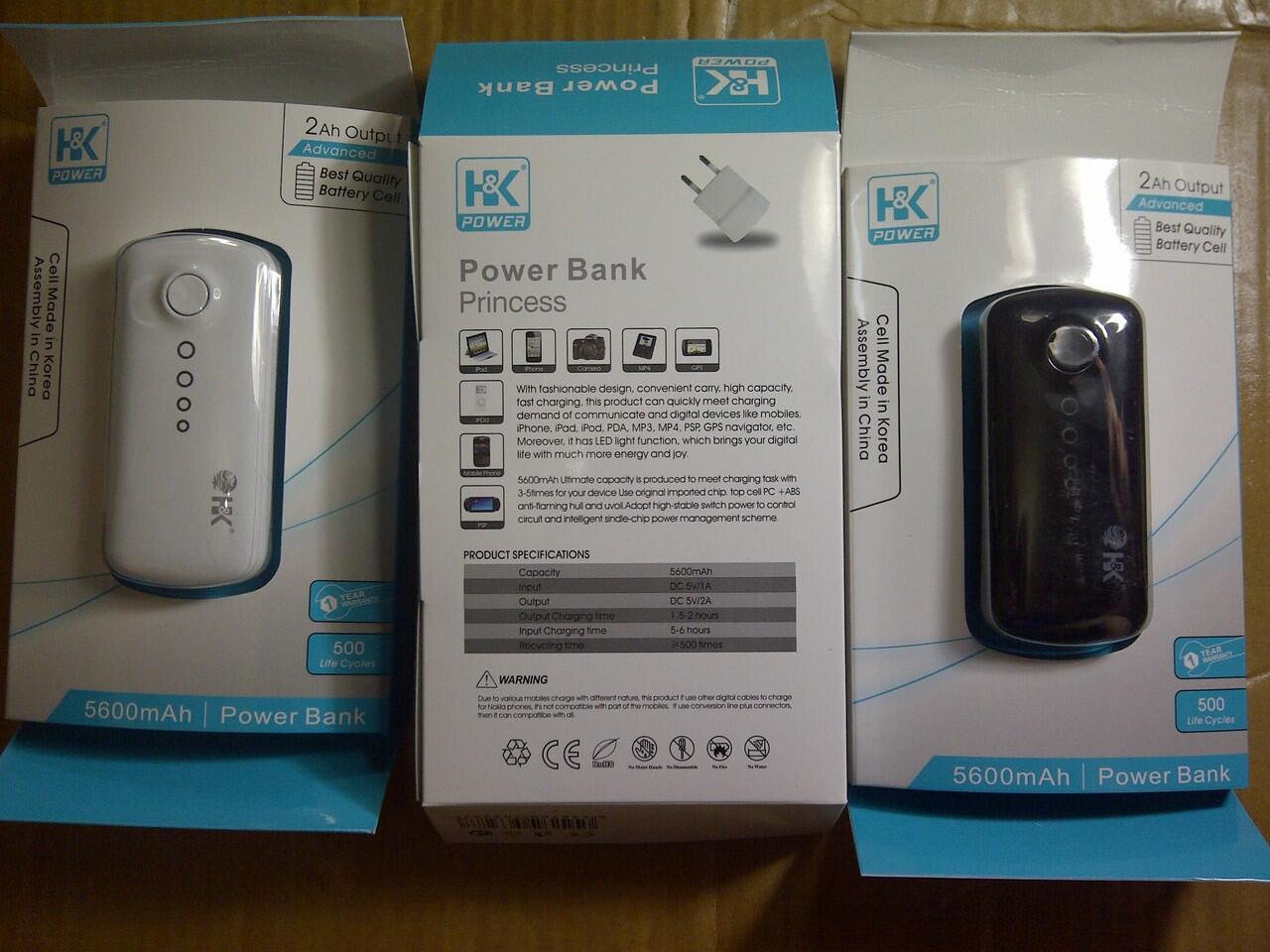 Power Bank - Portable - Aki Baterei Cadangan buat BB HP iPod iPhone Samsung PSP dll