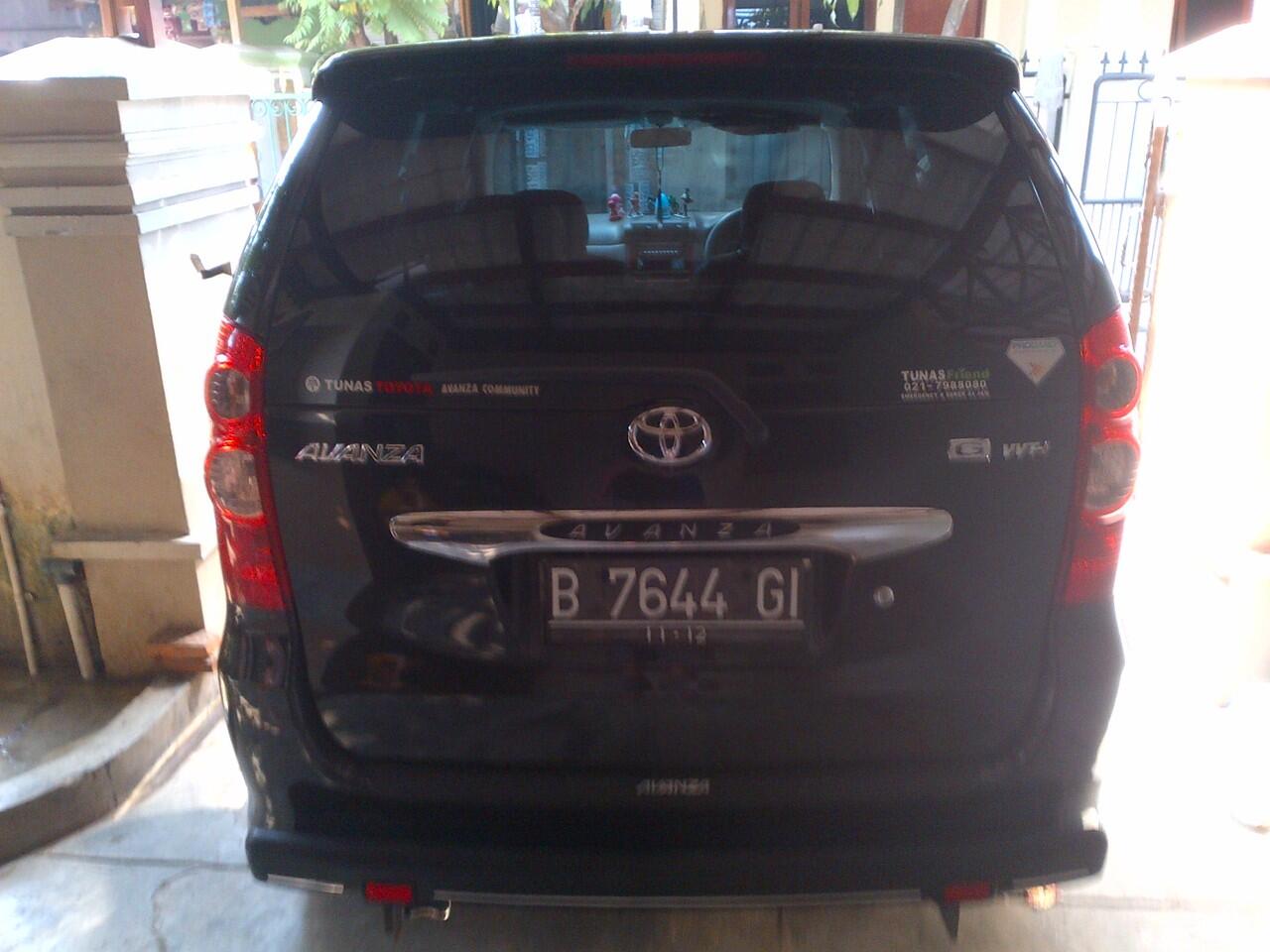TOYOTA AVANZA G VVTi 2007