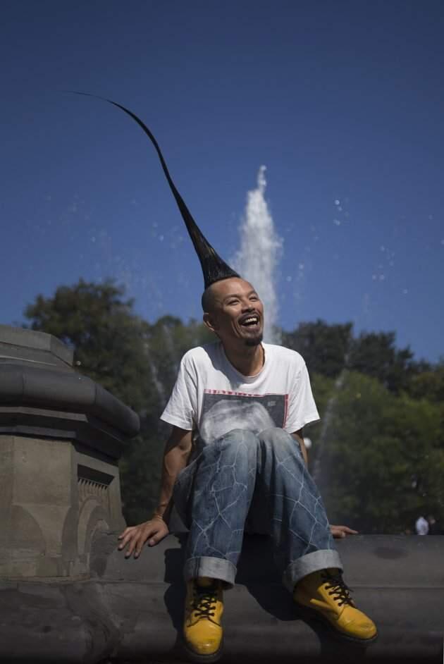 Mohawk Tertinggi di Dunia ( Lucu gan ! )