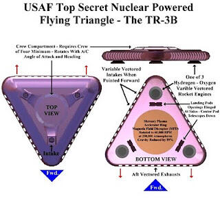 (HOT) kehebatan pesawat amerika TR-3B yang mirip UFO