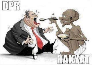 miris antara DPR da RAKYAT pic
