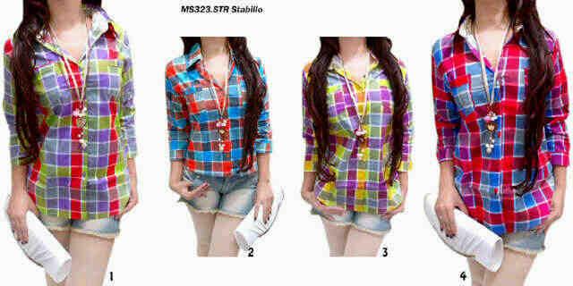 Baju Kemeja Cewe