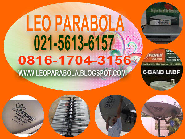 pasang baru parabola 1.400.000(2remot & 1.500.000(1remot) telp.(021)5613 6157