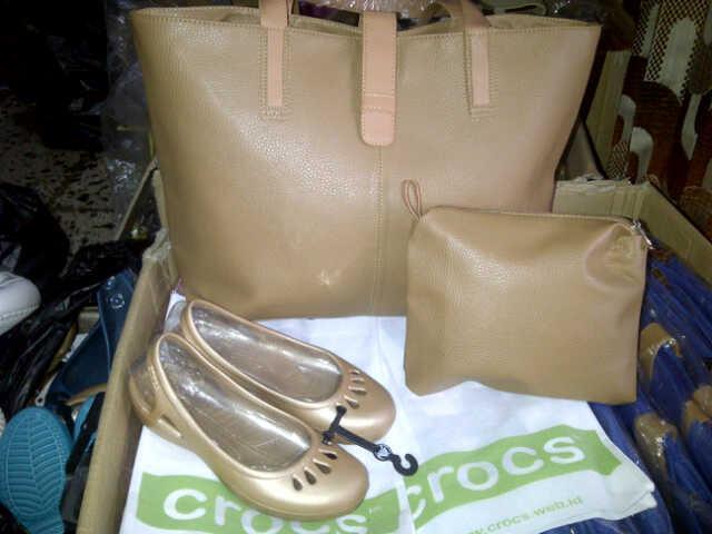 WTS > Paket tas ZARA/BOTEGA + Crocs MALINDI .. MurMer ...