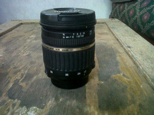nikon D90 kit + lensa Tamron 17-50 F2,8