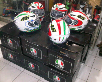 Helm AGV K3 V.Rossi (chicken, Dreamtime, 5Continents,wake up,gothic white dll )