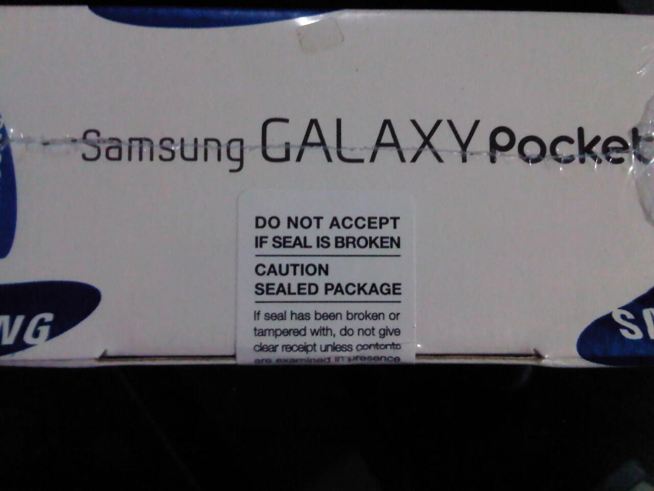 Samsung Galaxy Pocket S5300 BNIB