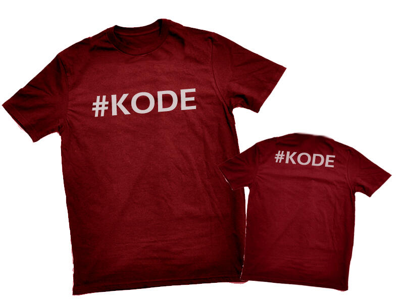 kaos hastag #KODE #KAMPSEUPAY #HORNY & #GALAU (idr. 50k just 5 unit)