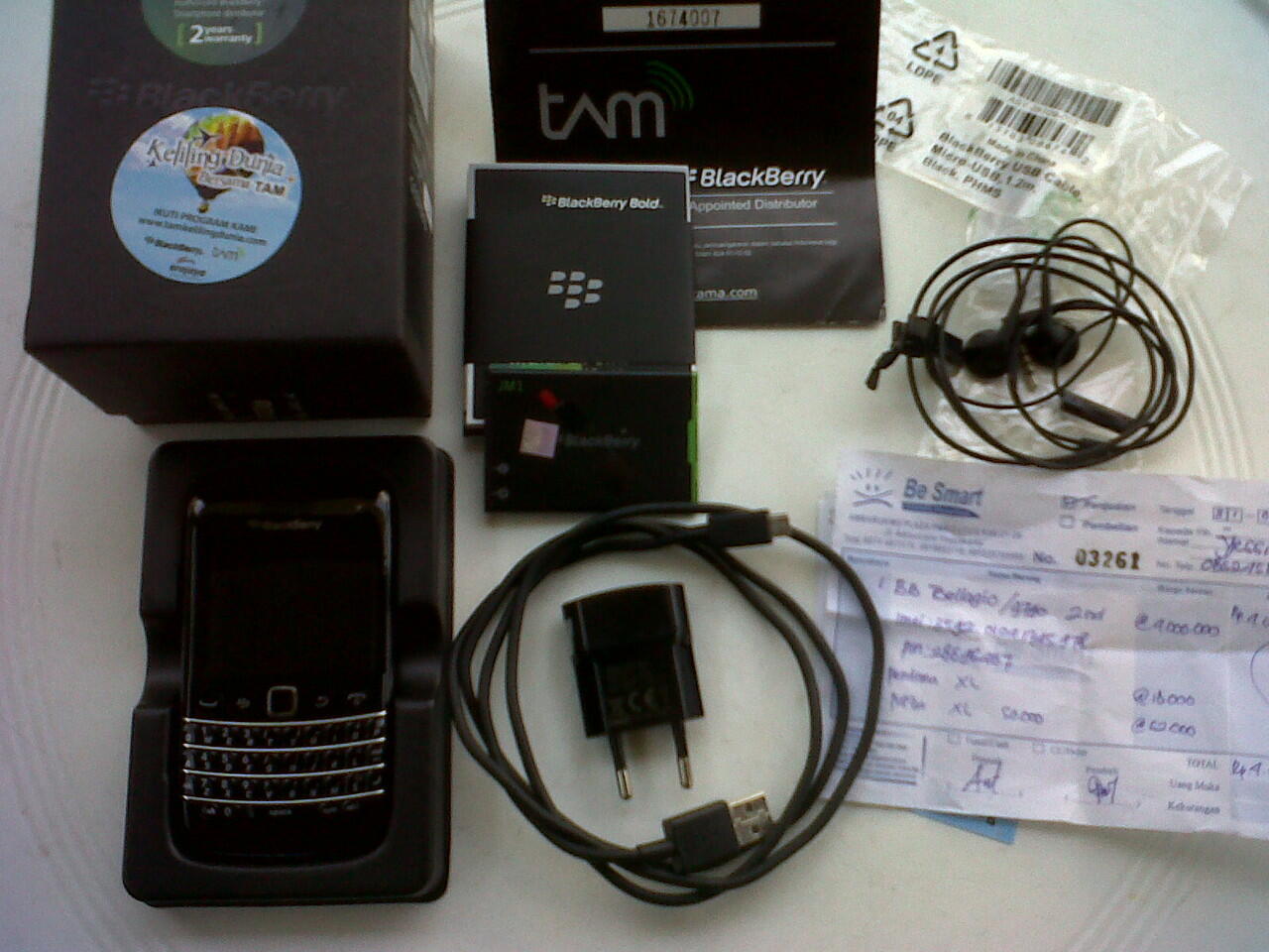 Blackberry 9790 Bellagio Black Masih Garansi TAM (SOLO)