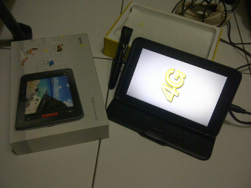 WTS htc evo view 4g/htc flyer cdma + scribe pen