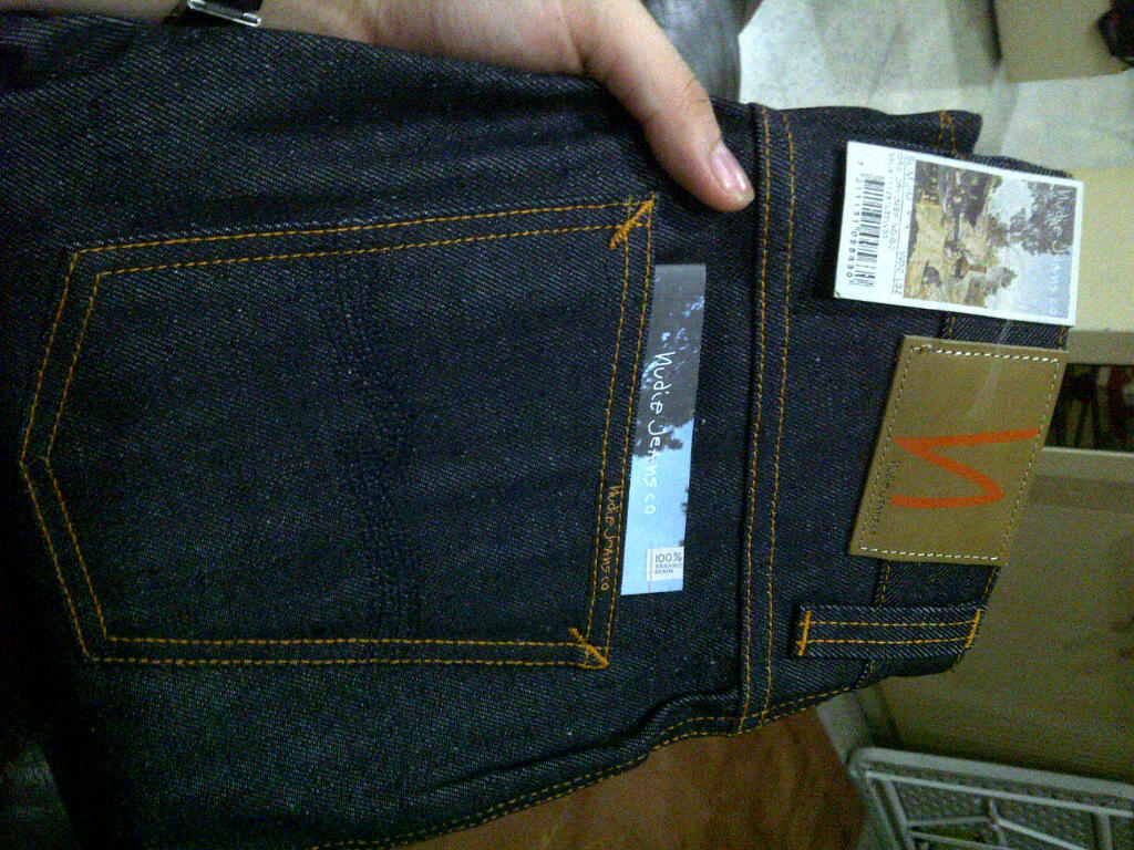 Nudie Slim Jim Org. Deep Indigo 30/32 Jual Murah