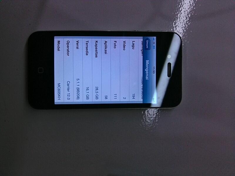 JUAL IPHONE 4G 32GB FU...MULUS DAN MURAH