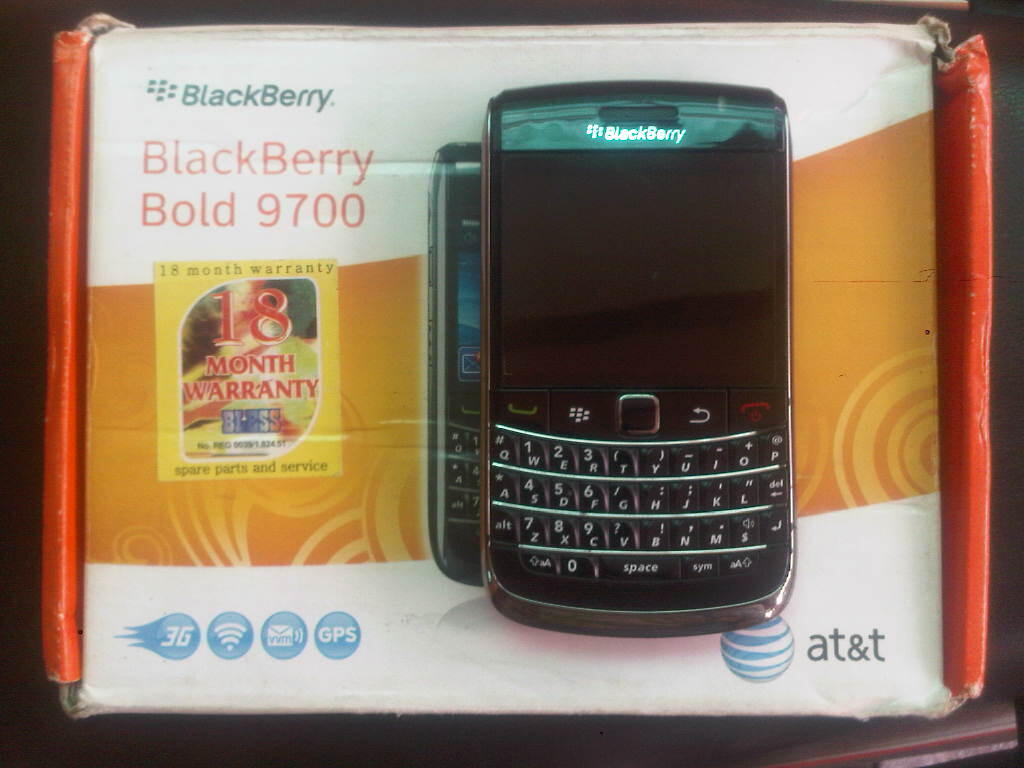 Blackberry Onyx 1 / 9700 hitam lengkap murah