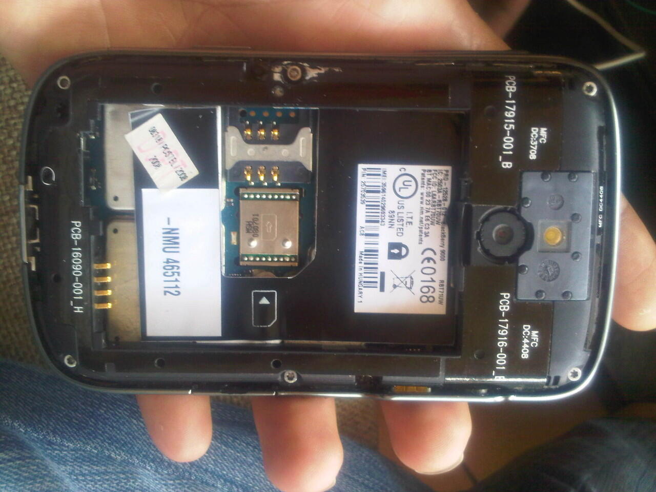 Blackberry bold 9000 error bonus Cross