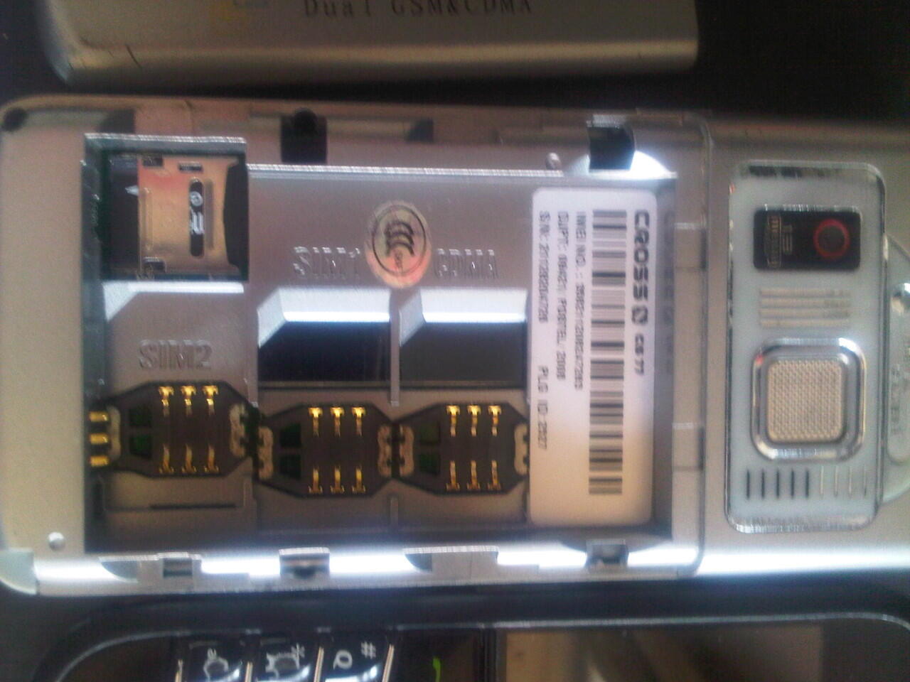 Blackberry bold 9000 error bonus Cross