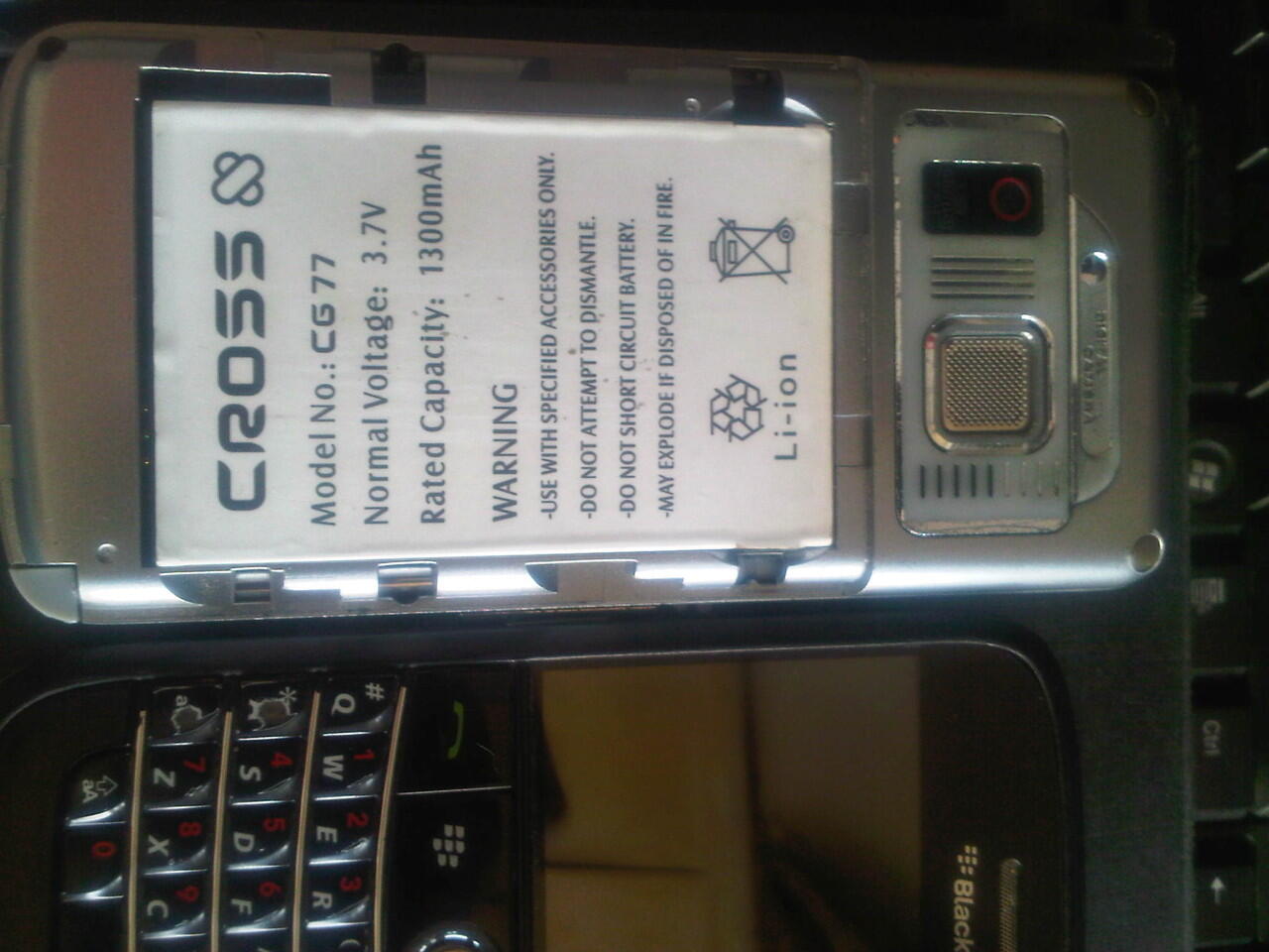 Blackberry bold 9000 error bonus Cross