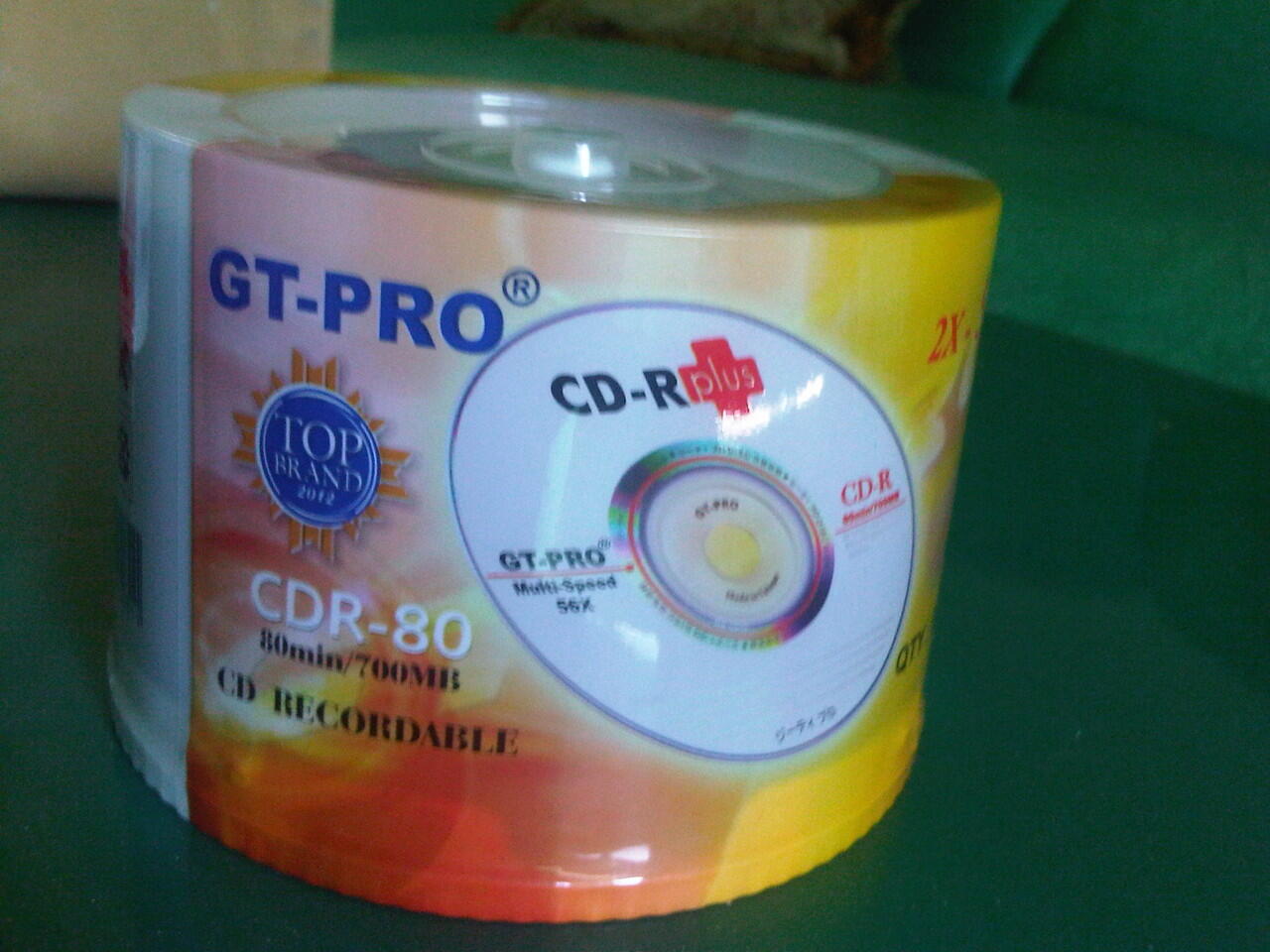 JUAL CD-R , DVD-R Blank/Kosong Merk GT-Pro