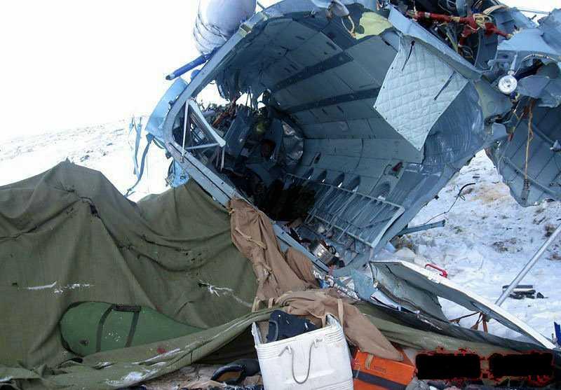 Helicopter Crash In Russia
