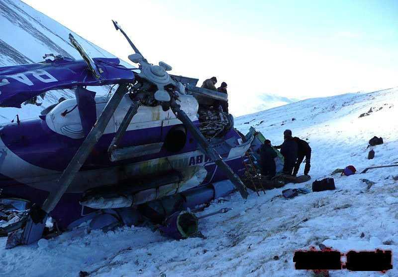Helicopter Crash In Russia