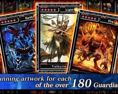 &#91;OFFICIAL&#93; TCG Guardian Cross Square Enix game card iPhone &amp; Android user