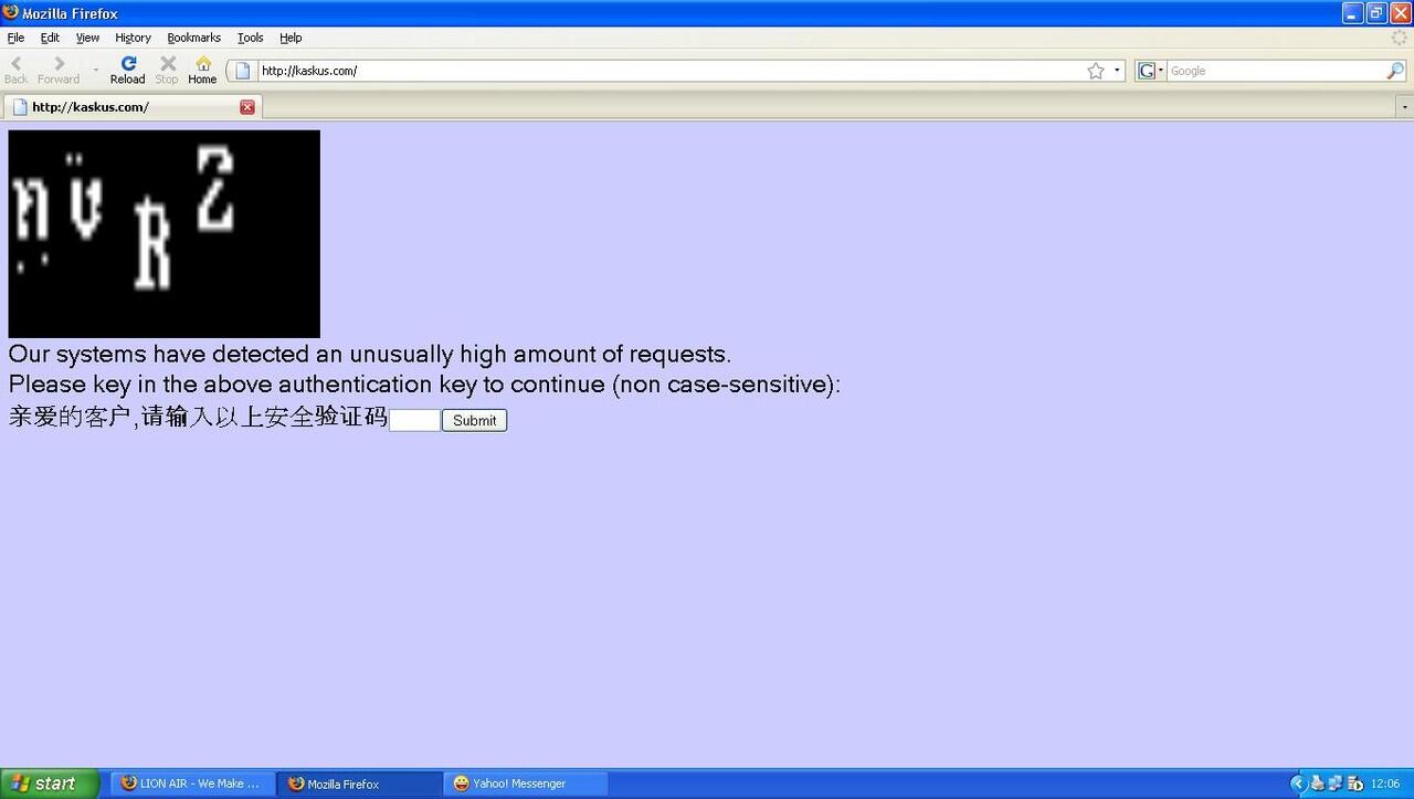 Ada apa dengan "http://kaskus.com/" ????