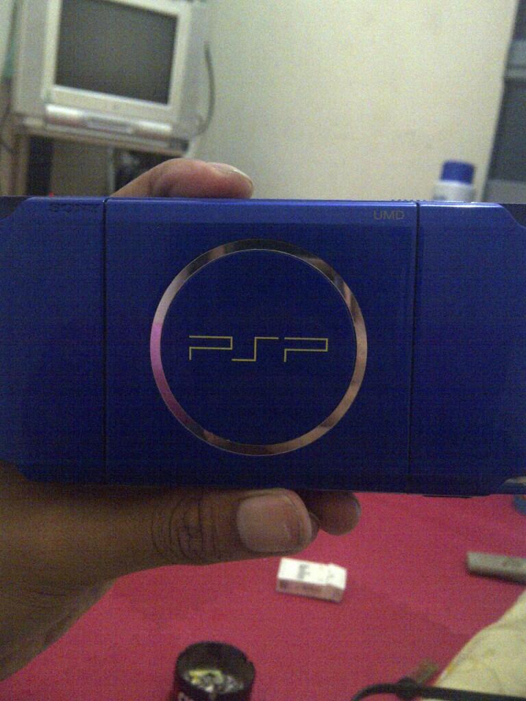 Jual PSP 3006 blue kondisi 99,99%