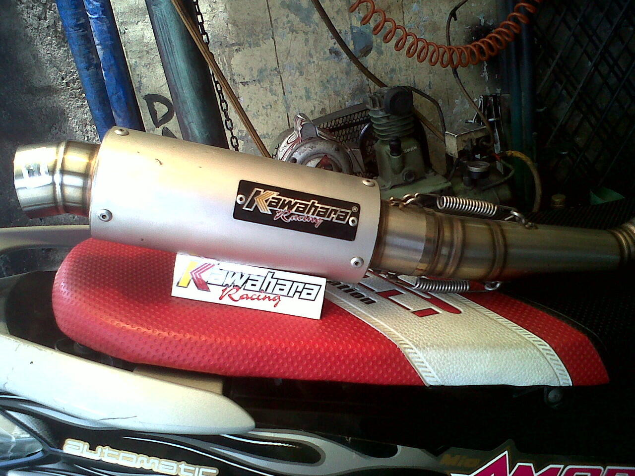 knalpot kawahara dan noken as kawahara K1.....