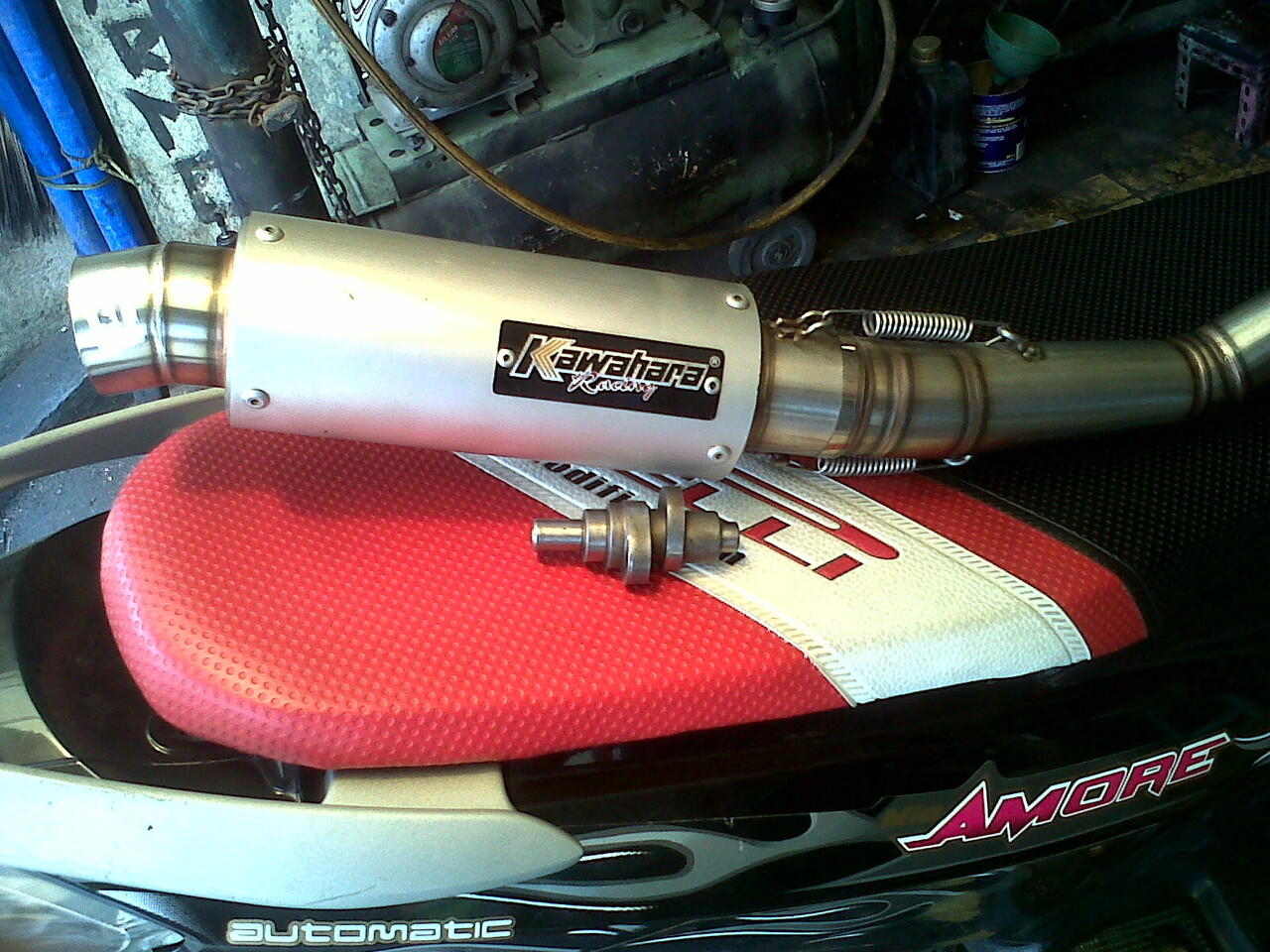 knalpot kawahara dan noken as kawahara K1.....