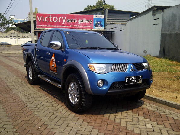 MITSUBISHI STRADA 2.5 TRITON 4X4 GLS M/T TURBO 2007 BIRU METALIK