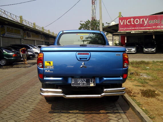 MITSUBISHI STRADA 2.5 TRITON 4X4 GLS M/T TURBO 2007 BIRU METALIK