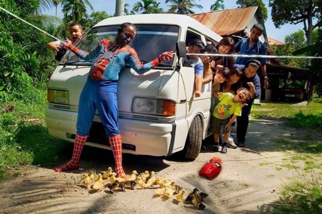 Spiderman Syuting di Indonesia