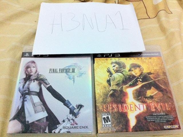 Game PS 3 Mumer , mulus abis - FF XIII dan RE 5 Gold Edition