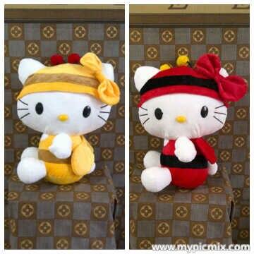 BONEKA HELLO KITTY UKURAN 45 x 35 cm LUCU- LUCU