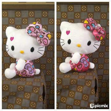 BONEKA HELLO KITTY UKURAN 45 x 35 cm LUCU- LUCU